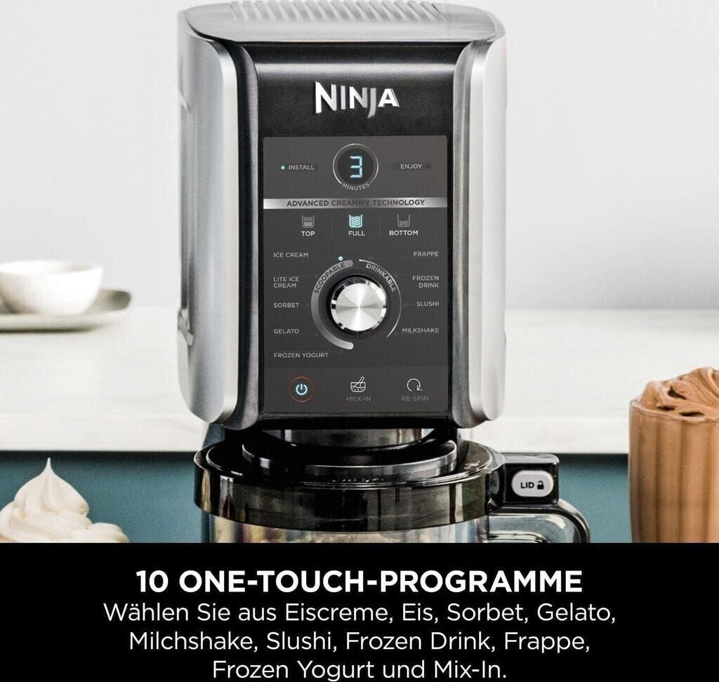 Ninja CREAMi Deluxe Eis-und Eisgetränkmaschine Nur Hauptteil als Ersatzteil