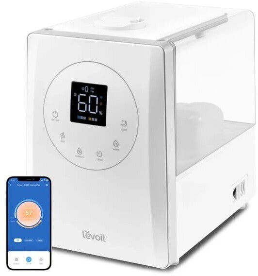 LEVOIT Luftbefeuchter, Smart 6L Top-Fill Warmer/Kalter Nebel mit Alexa