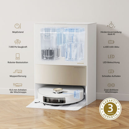 Dreame L20 Ultra Complete Saugroboter mit Wischfunktion kraftvolle Reinigung