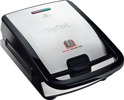 Tefal Snack Collection 4-er Set SW854D, Kombigerät, Inklusive 4 antihaftbeschich