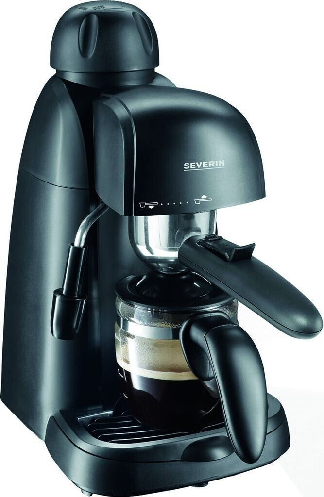SEVERIN KA 5978 Espressoautomat Inkl. Servierkanne und Messlöffel schwarz