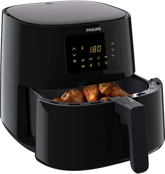 Philips Essential Airfryer XL Fritteuse - 2000W, Schwarz (HD9270/90)