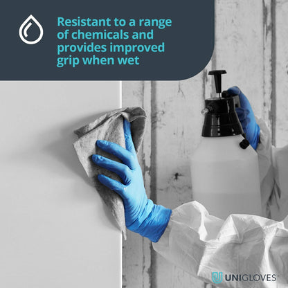 Unigloves Soft Nitrilhandschuhe Nitril Blue Größe S Blau 6x200 Stück 1200 Stück