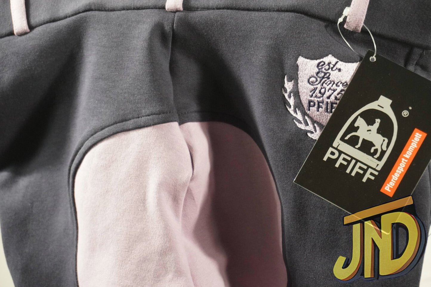 PFIFF 101249 Elisa Reithose blau/violett Größe 158 Vollbesatz Zweifarbig🐎