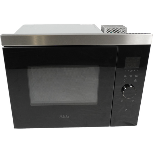 AEG MBB1755SEM 50cm Einbau-Mikrowelle / Touch-Bedienung / Display mit Uhr 800W