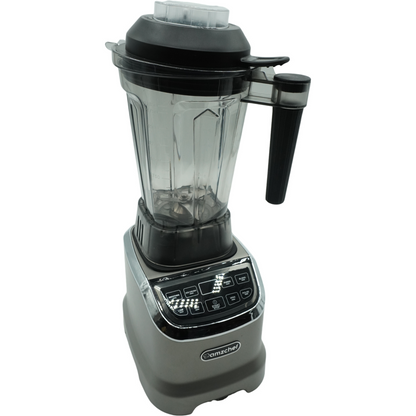 AMZCHEF 2 IN1 Mixer Hochleistungsmixer mit 1850-ml- und 600-ml-Behälter