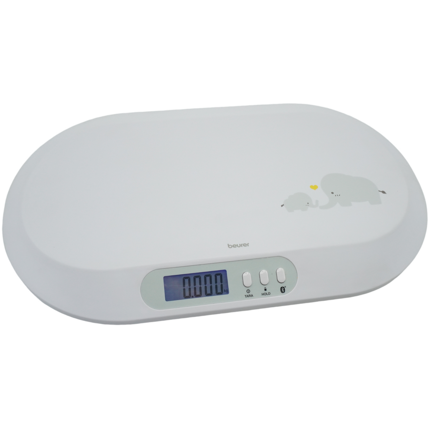 Beurer BY 90 Babywaage mit kostenloser App (iOS + Android) 20kg Weiß (956.06)