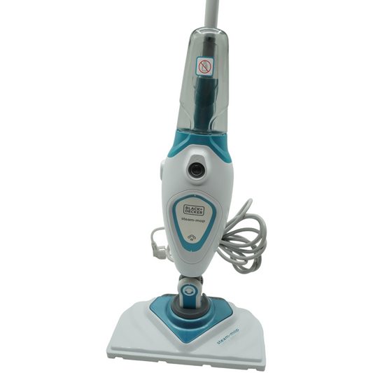 BLACK+DECKER 2-in-1 Dampfbesen 1.600W, für hygienische, gründliche Sauberkeit