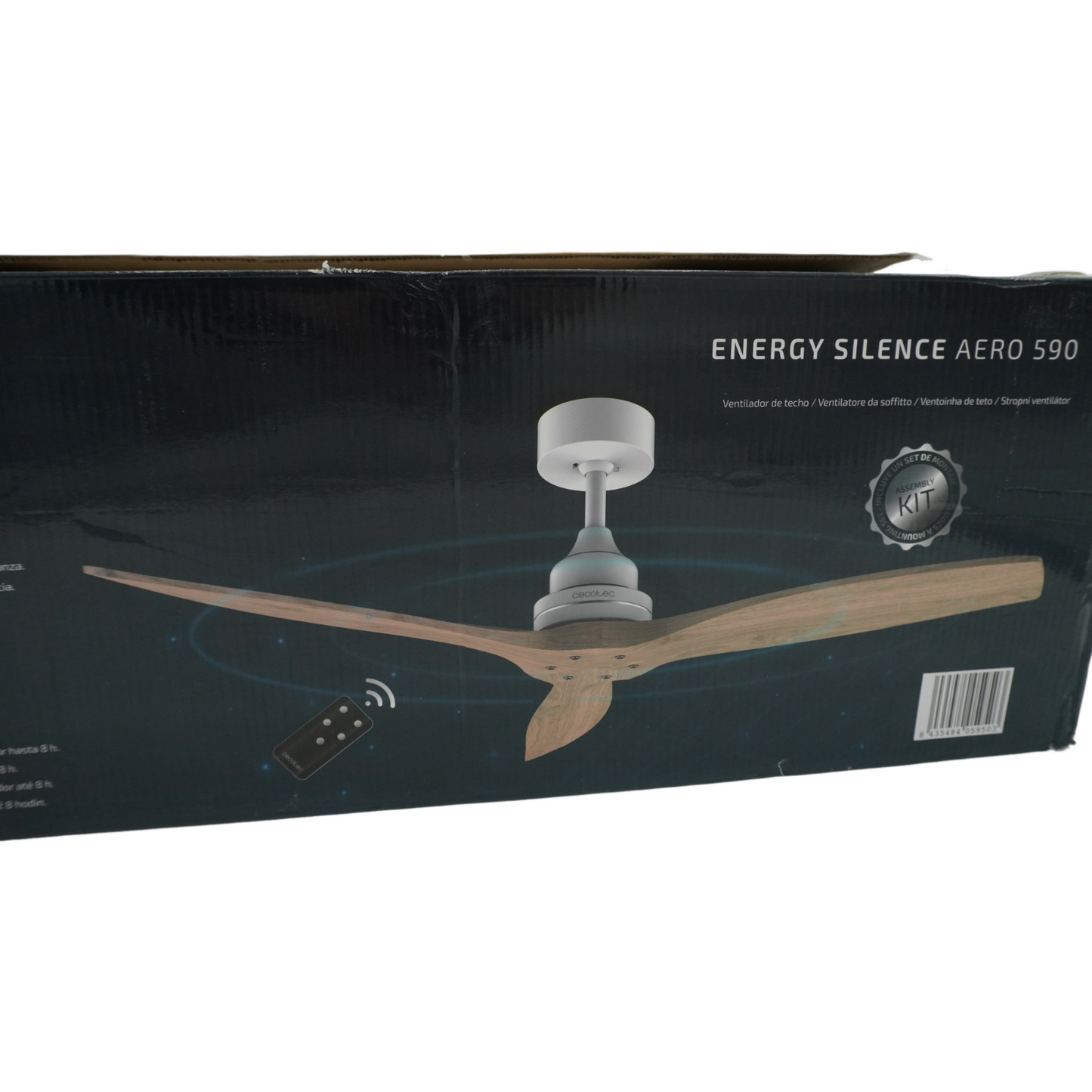 Cecotec Deckenventilator mit Fernbedienung und Timer EnergySilence Aero 590, 70