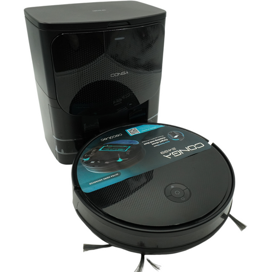Cecotec Staubsaugerroboter mit Selbstentleerungsbasis Conga 2499 Ultra Home