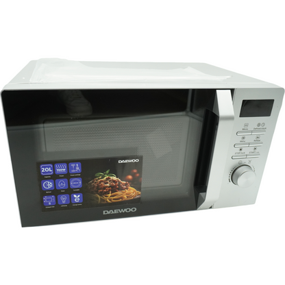 Daewoo MD-FC206SS Solo-Mikrowelle Solo-Mikrowelle, 20 L, 700 W Leistung