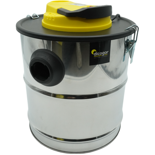 Dicogar Aschesauger für Kamine, Pellets und Grills - 1.200W Leistung - 20 L
