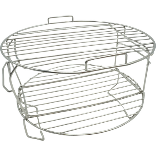 Doppeltes Grillrost Doppelstöckiger Wenderost für Ninja Foodi MAX Multikocher