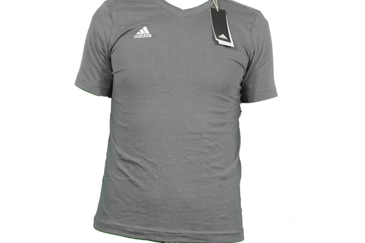 👕 adidas HC0444 ENT22 Tee Y | Unisex T-Shirt | Grau Team Vier | Größe 13/14