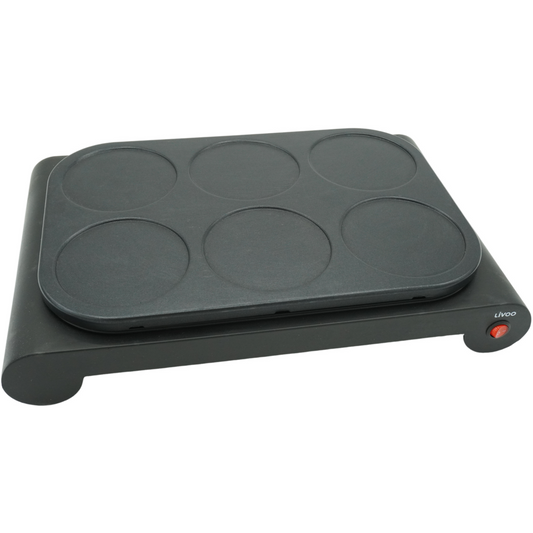 Domoclip DOM200 Crepes Maker Set 6 Mini Crepe Elektrisches Wok-Set