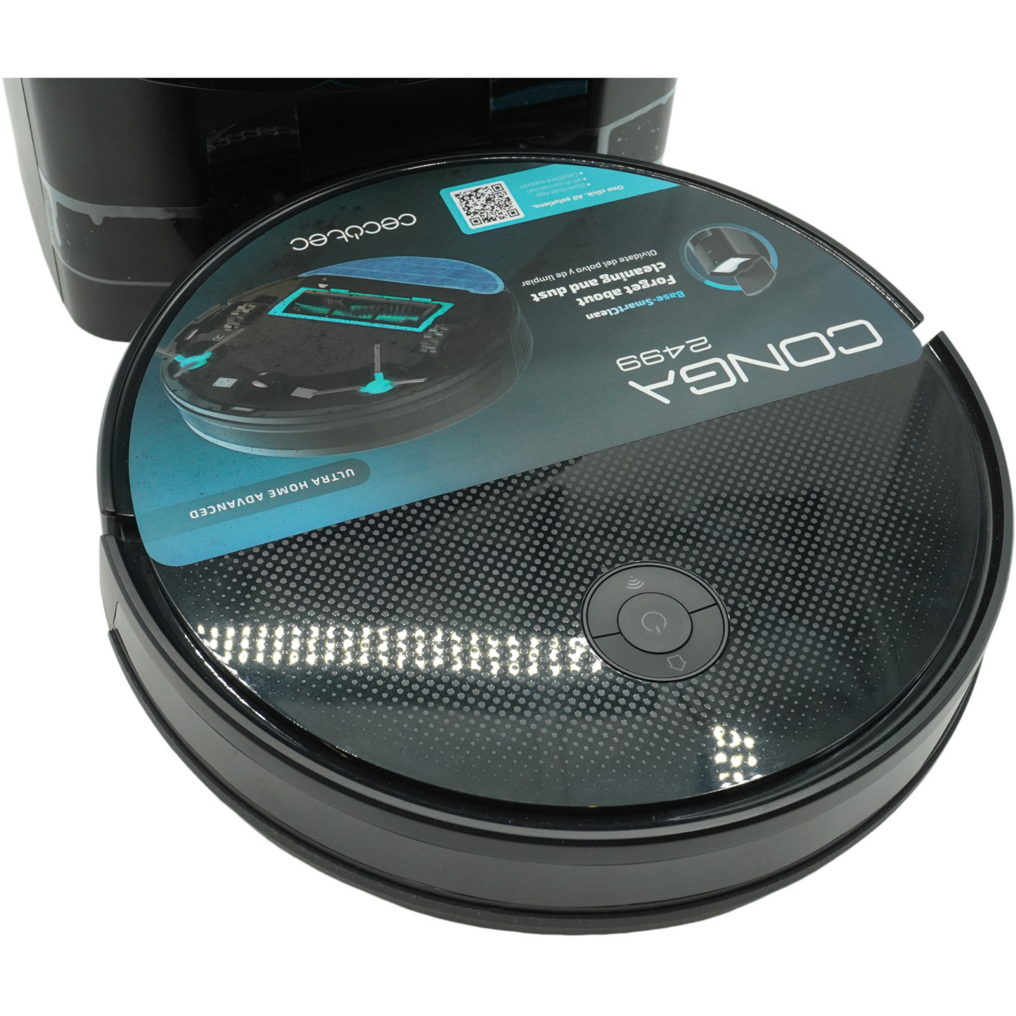 Cecotec Staubsaugerroboter mit Selbstentleerungsbasis Conga 2499 Ultra Home
