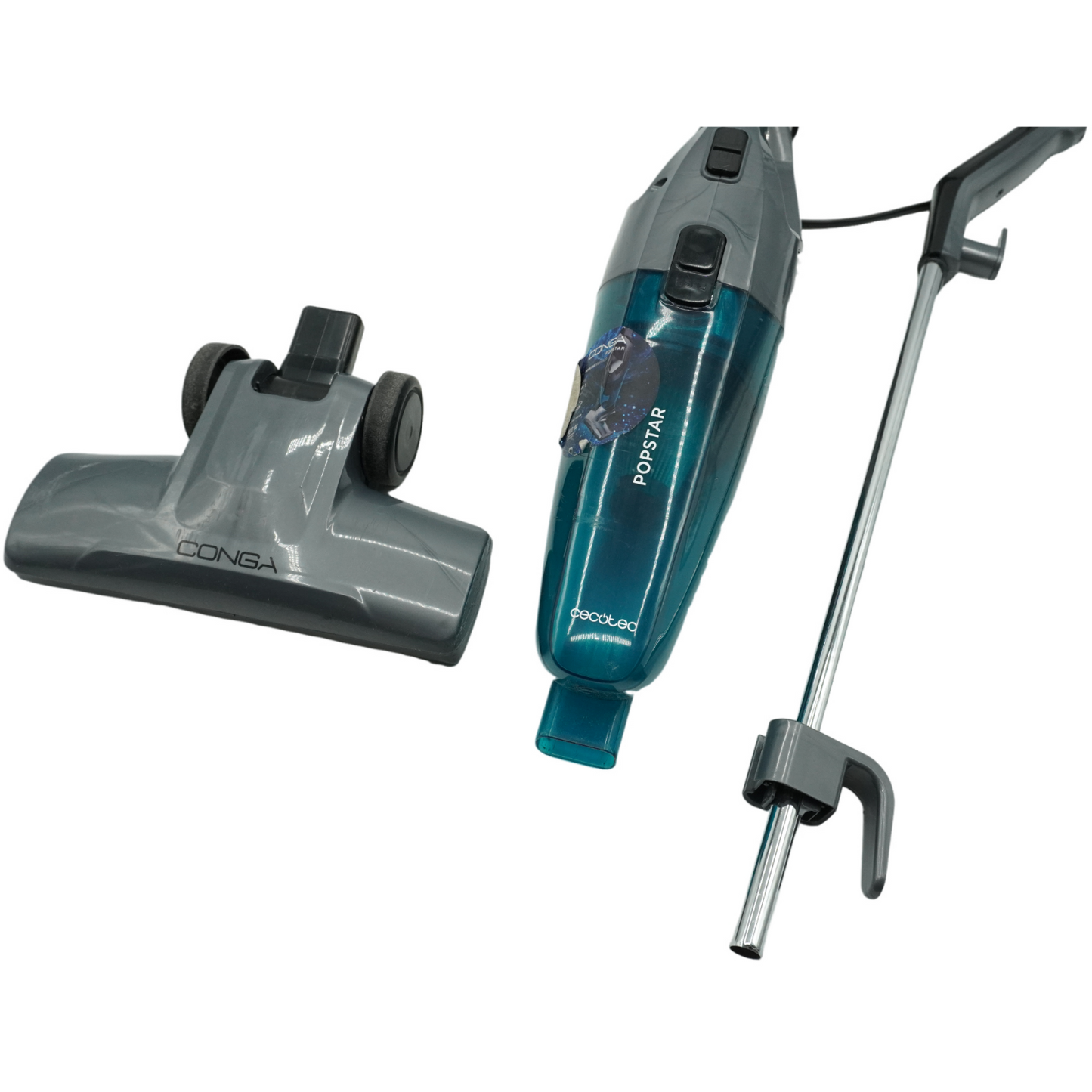 Cecotec Staubsauger Conga Popstar, Stand- und Handstaubsauger Popstar 1000 Duo