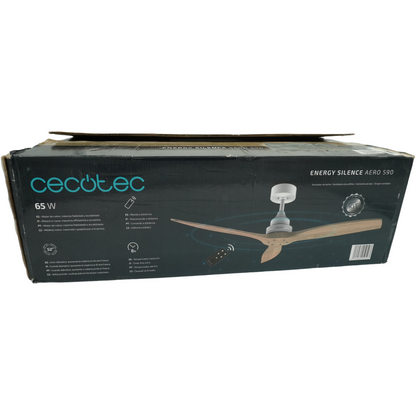 Cecotec Deckenventilator mit Fernbedienung und Timer EnergySilence Aero 590, 70
