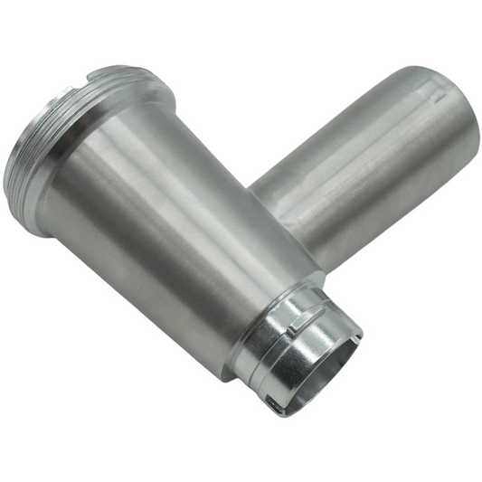 Aufsatz Edelstahl Ersatzteil für CASO FW 2500 Silber, Fleischwolf 2500W