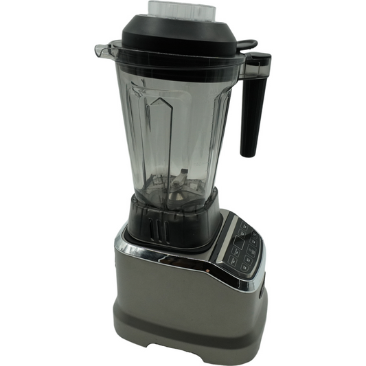 AMZCHEF 2 IN1 Mixer Hochleistungsmixer mit 1850-ml- und 600-ml-Behälter