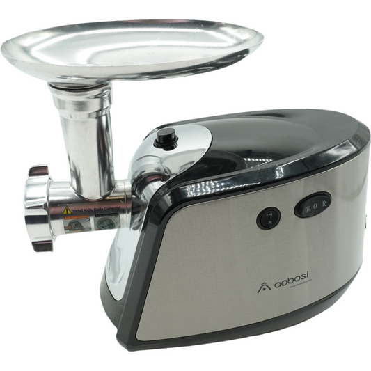 AAOBOSI Fleischwolf, 3 Geschwindigkeitsstufen Fleischwolf elektrisch 3000W