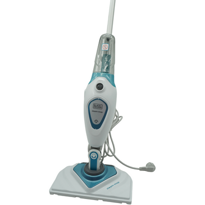 BLACK+DECKER 2-in-1 Dampfbesen 1.600W, für hygienische, gründliche Sauberkeit
