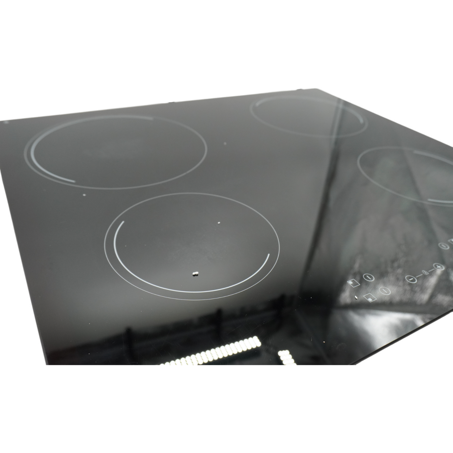 Candy Idea CH64CCB 4U2 Glaskeramik-Kochfeld, 4 Feuer, 60 cm 6,5 kW