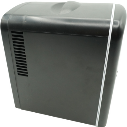 Chefman Iceman Schwarzer Tragbarer Mini Kühlschrank, Kühlt Und Wärmt, Kleiner Kü