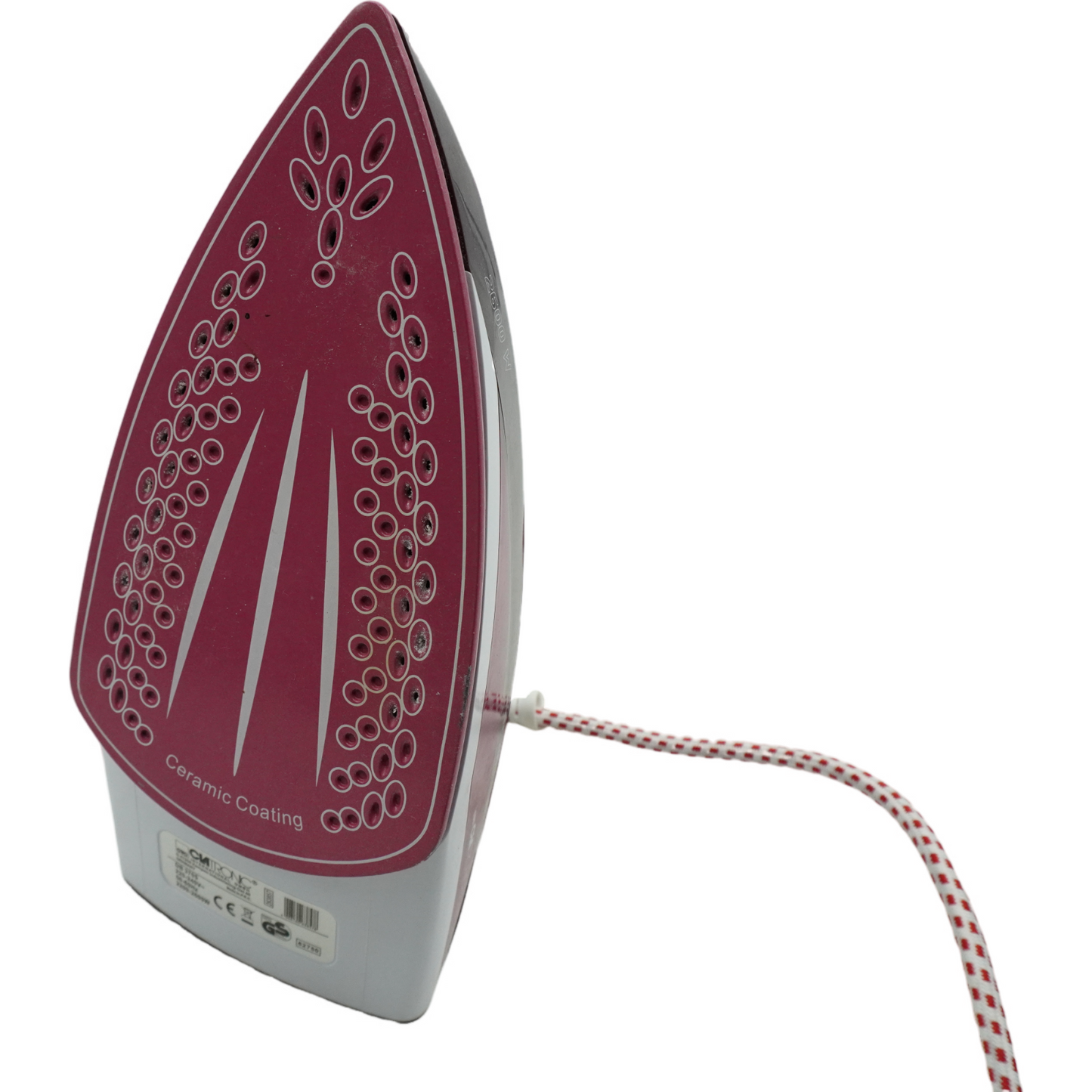 Clatronic® Dampfbügeleisen mit Keramiksohle | 2600W DB 3705