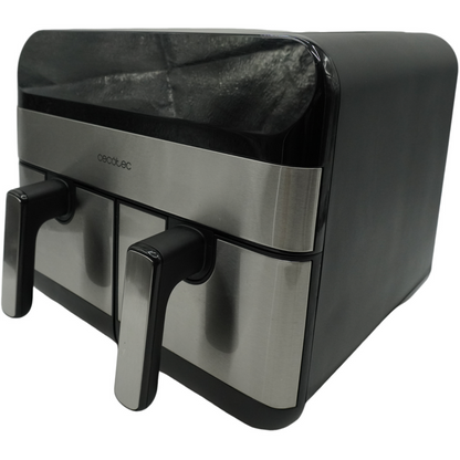 Cecotec Heißluftfritteuse 9L CecoFry Advance Double. 2850 W zwei Körbe