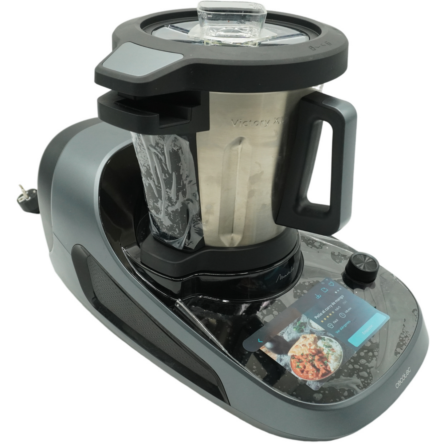 Cecotec Küchenroboter mit Lebensmittelspender Mambo CooKing Victory. 1700 W