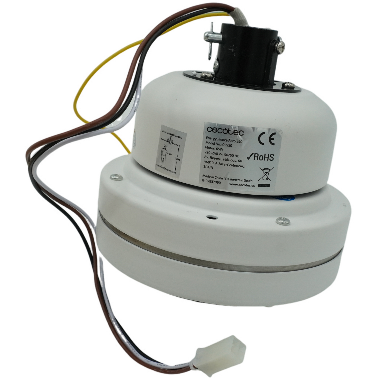 Cecotec Deckenventilator mit Fernbedienung und Timer EnergySilence Aero 590, 70