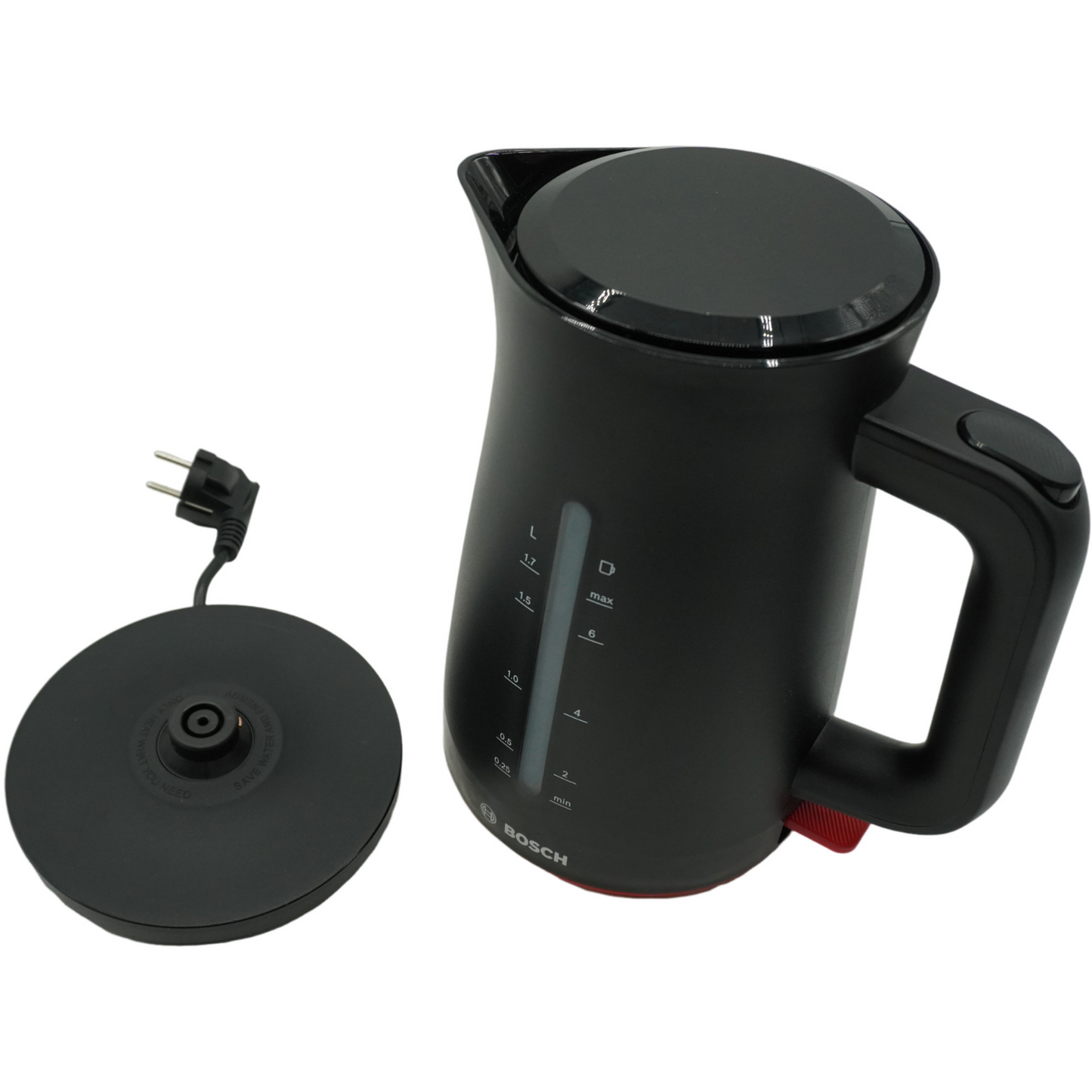 Bosch Kabelloser Wasserkocher Mymoment TWK3M123, Abschaltautomatik, Überhitzungs