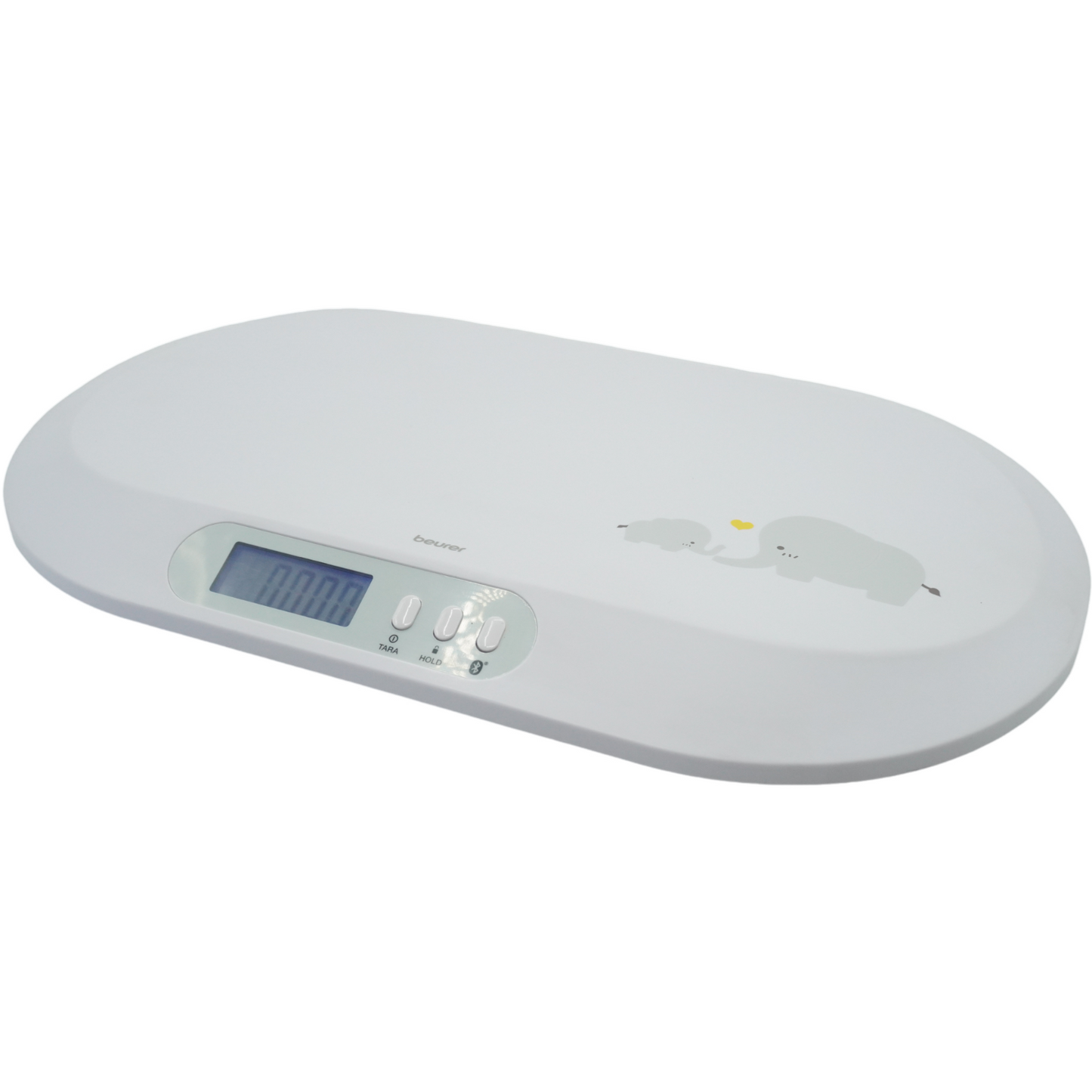 Beurer BY 90 Babywaage mit kostenloser App (iOS + Android) 20kg Weiß (956.06)