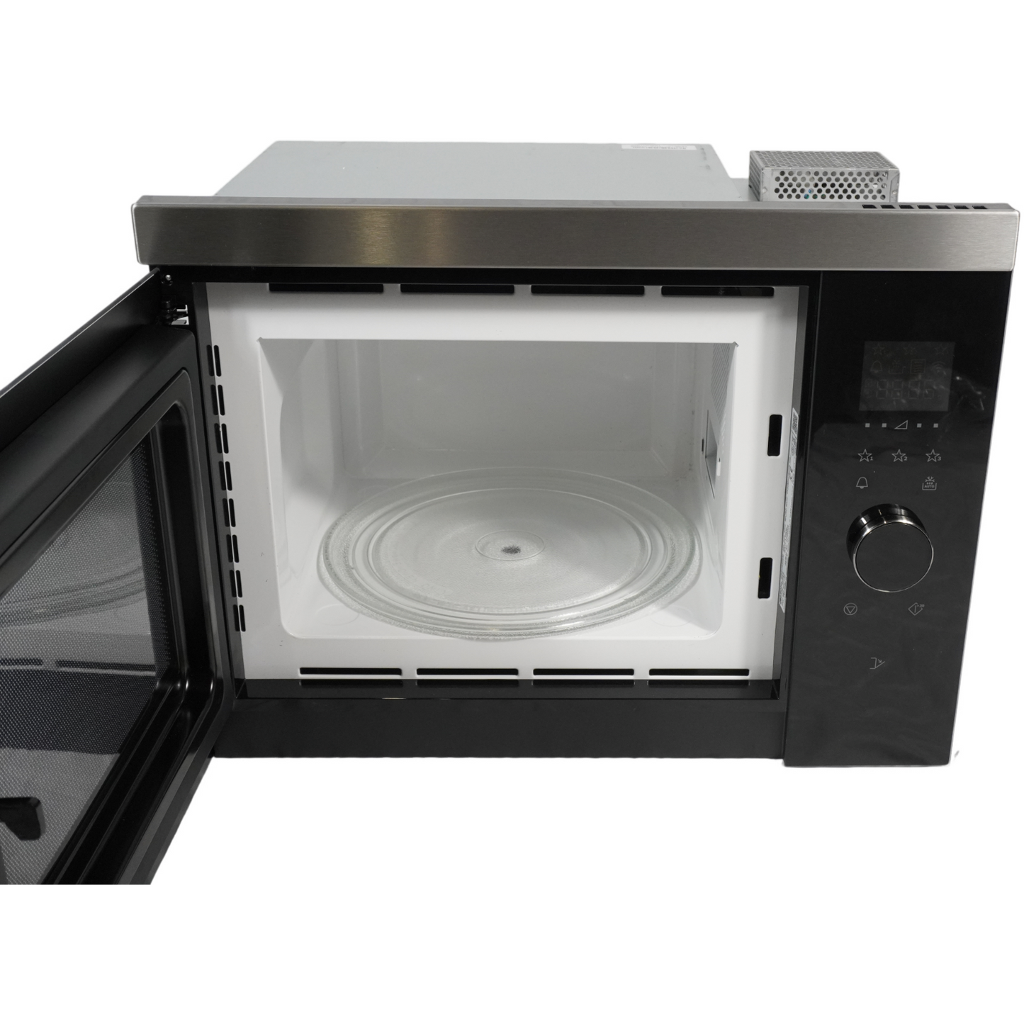 AEG MBB1755SEM 50cm Einbau-Mikrowelle / Touch-Bedienung / Display mit Uhr 800W