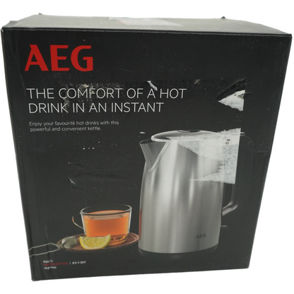 AEG K3-1-3ST Wasserkocher 1,7 l Fassungsvermögen hochwertige Optik