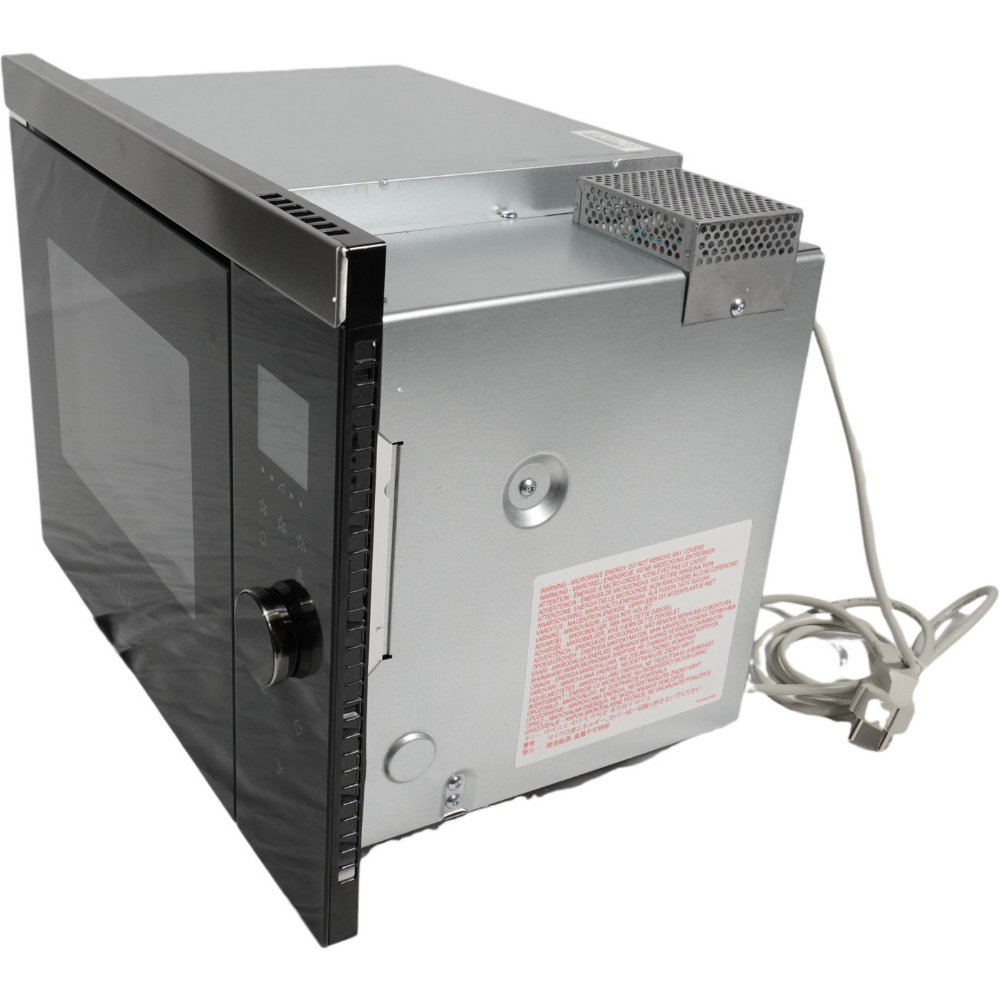 AEG MBB1755SEM 50cm Einbau-Mikrowelle / Touch-Bedienung / Display mit Uhr 800W