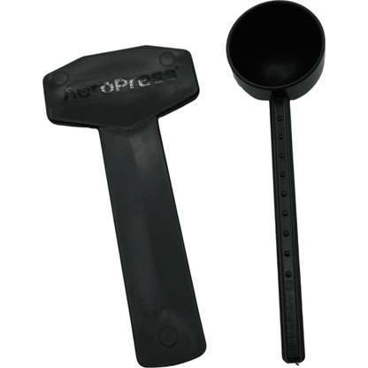 AeroPress Clear Blue Coffee Press – 3‑in‑1 Brühmethode kombiniert French Press