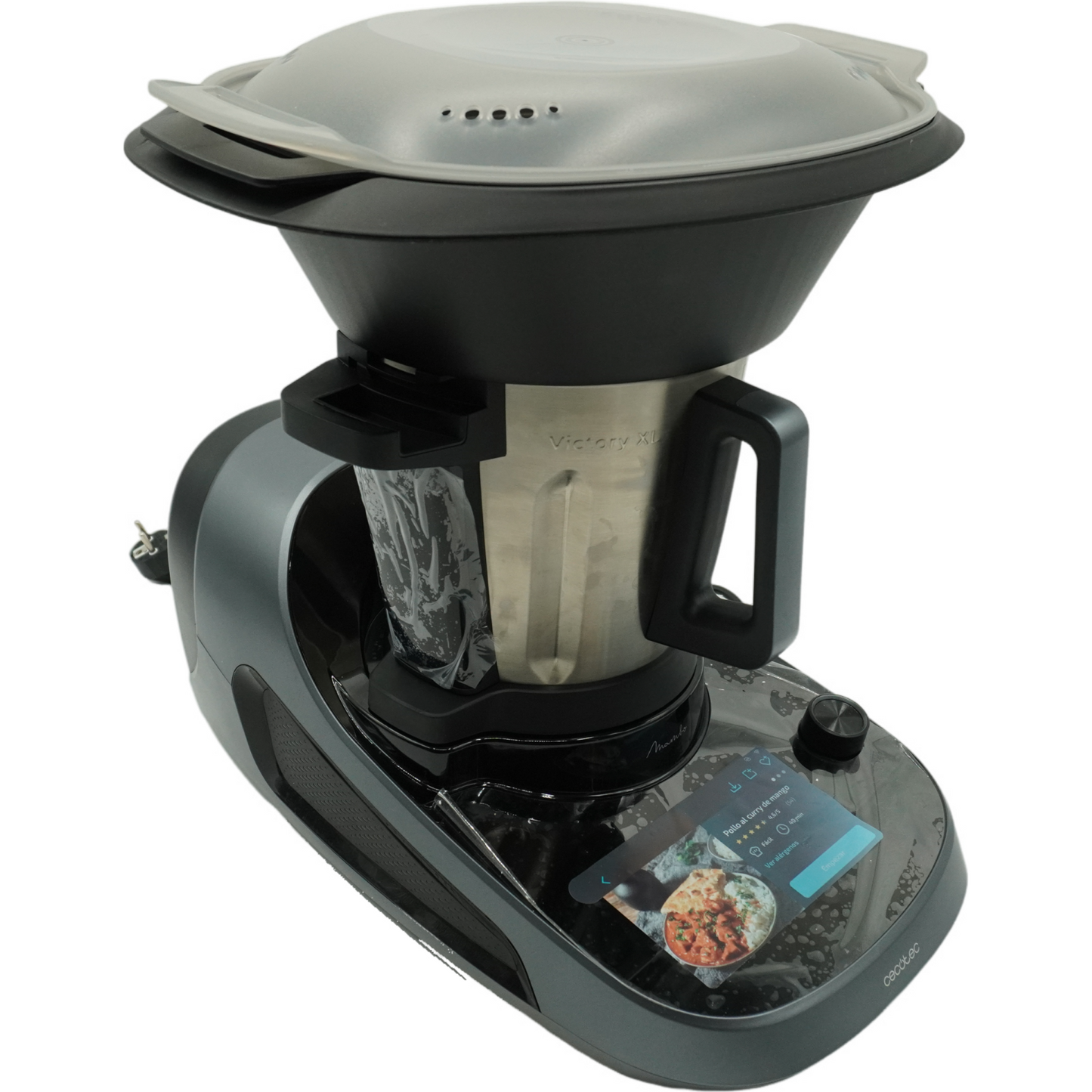 Cecotec Küchenroboter mit Lebensmittelspender Mambo CooKing Victory. 1700 W