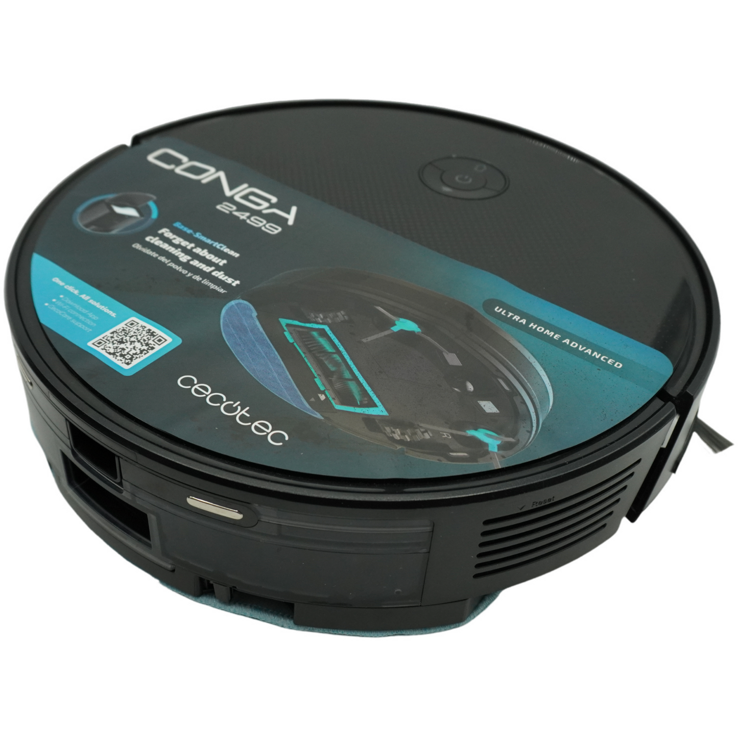 Cecotec Staubsaugerroboter mit Selbstentleerungsbasis Conga 2499 Ultra Home