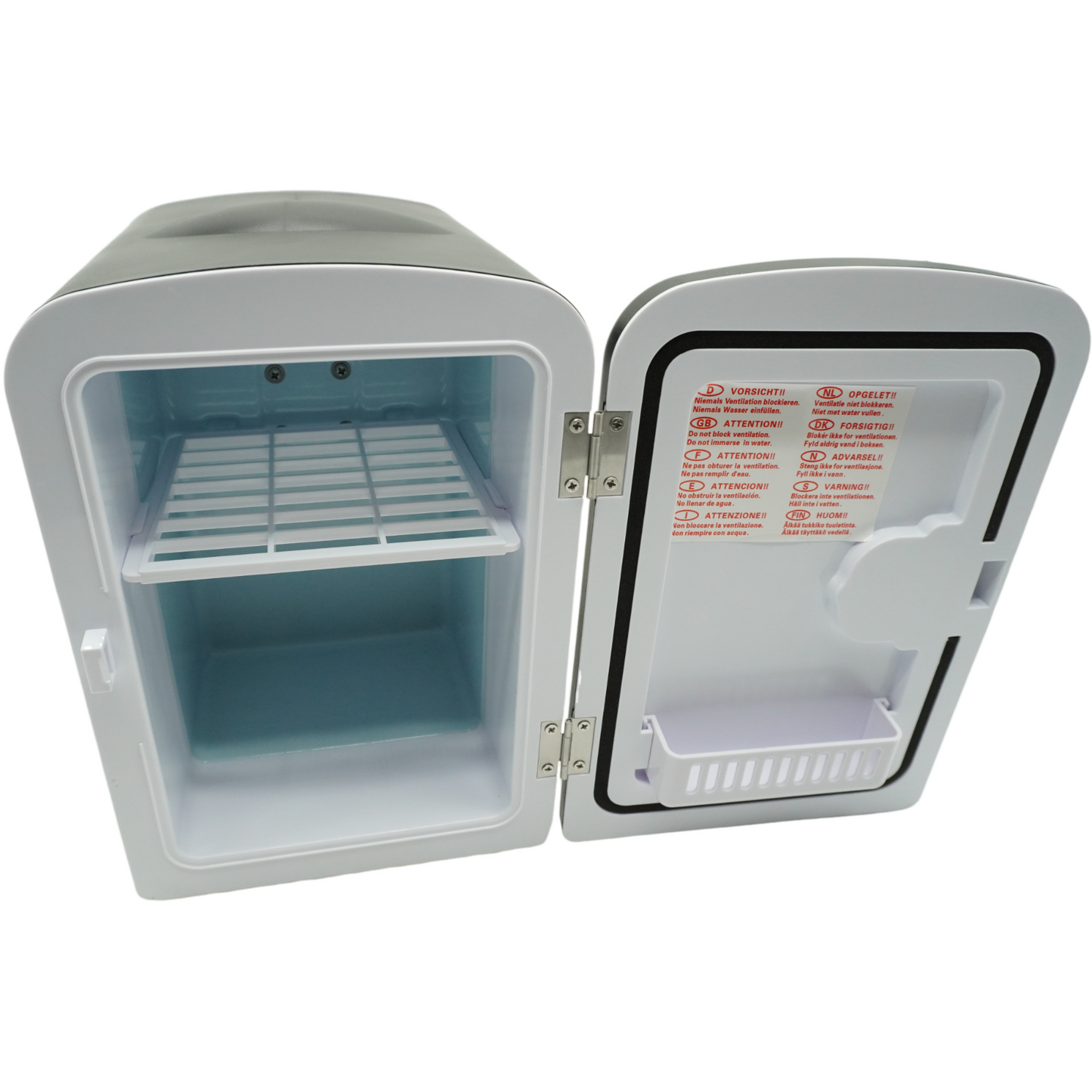 Chefman Iceman Schwarzer Tragbarer Mini Kühlschrank, Kühlt Und Wärmt, Kleiner Kü