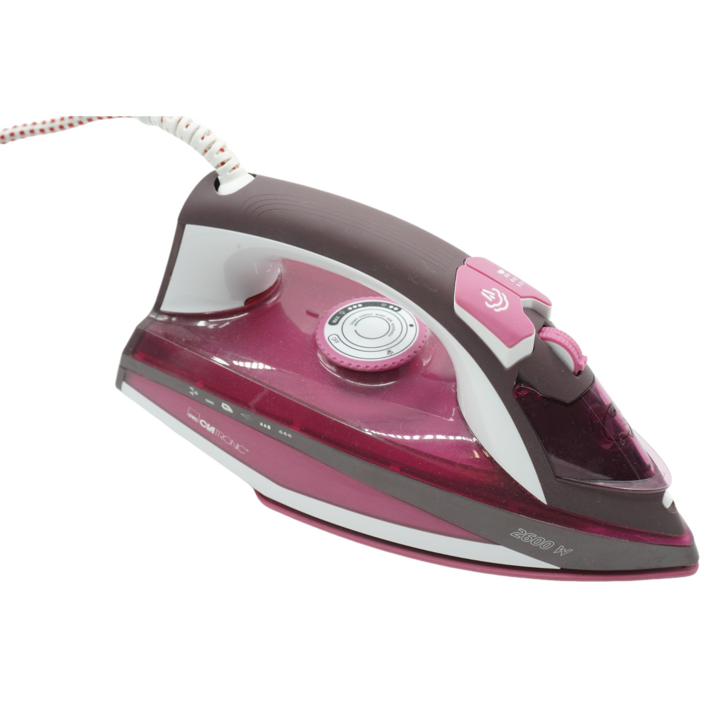 Clatronic® Dampfbügeleisen mit Keramiksohle | 2600W DB 3705