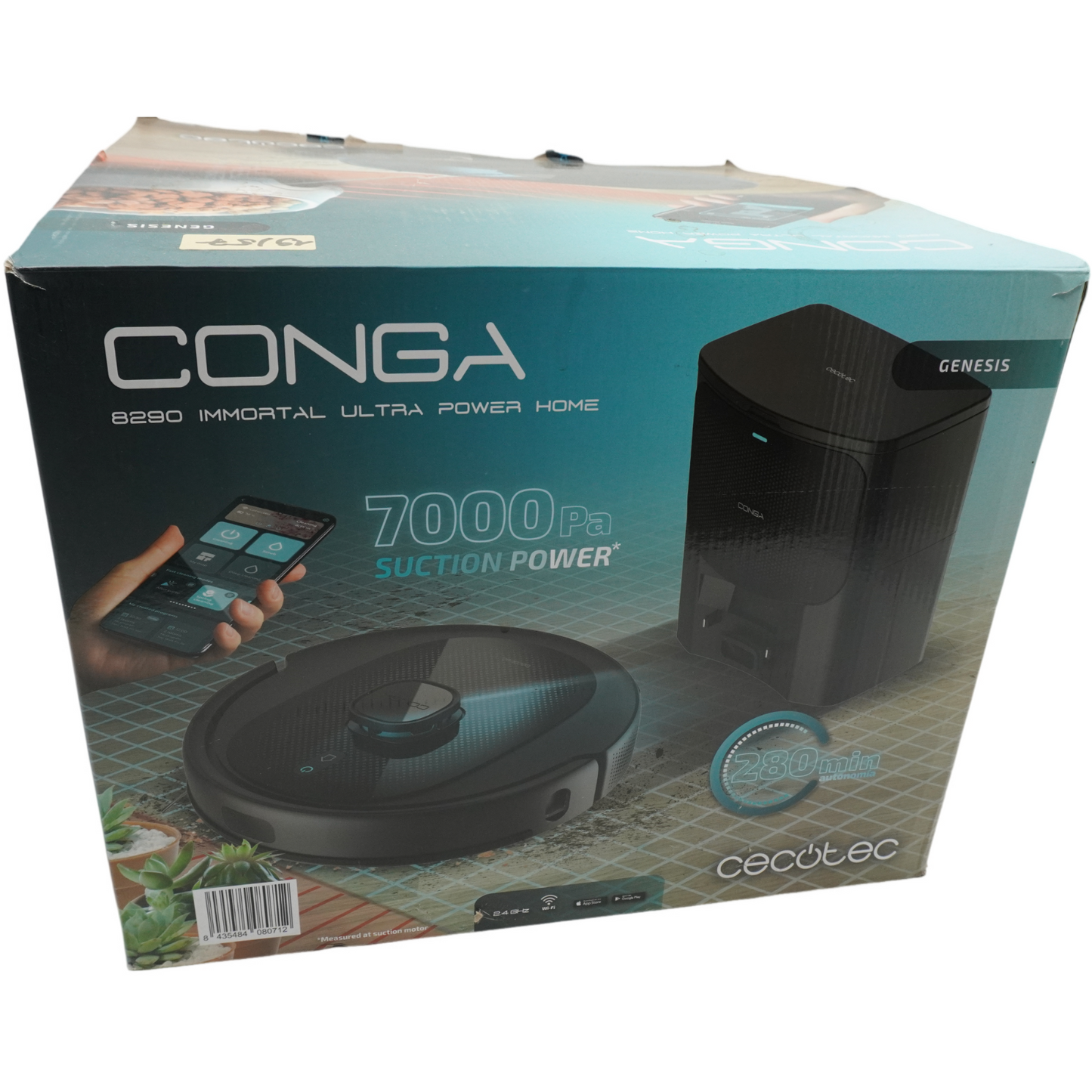 Cecotec Staubsaugerroboter Conga 8290 Immortal Ultra Power Home Genesis. iTech