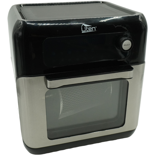 Heißluftfritteuse, 10L Air Fryer Fritteuse, Uten XXL Heißluft-Ofen, 12 in 1