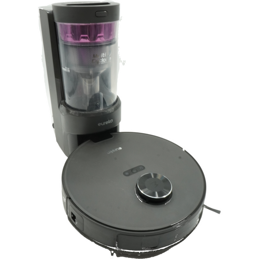 EUREKA E10s DE Saug- & Wischroboter + beutelloser Multi-Zyklon-Absaugstation