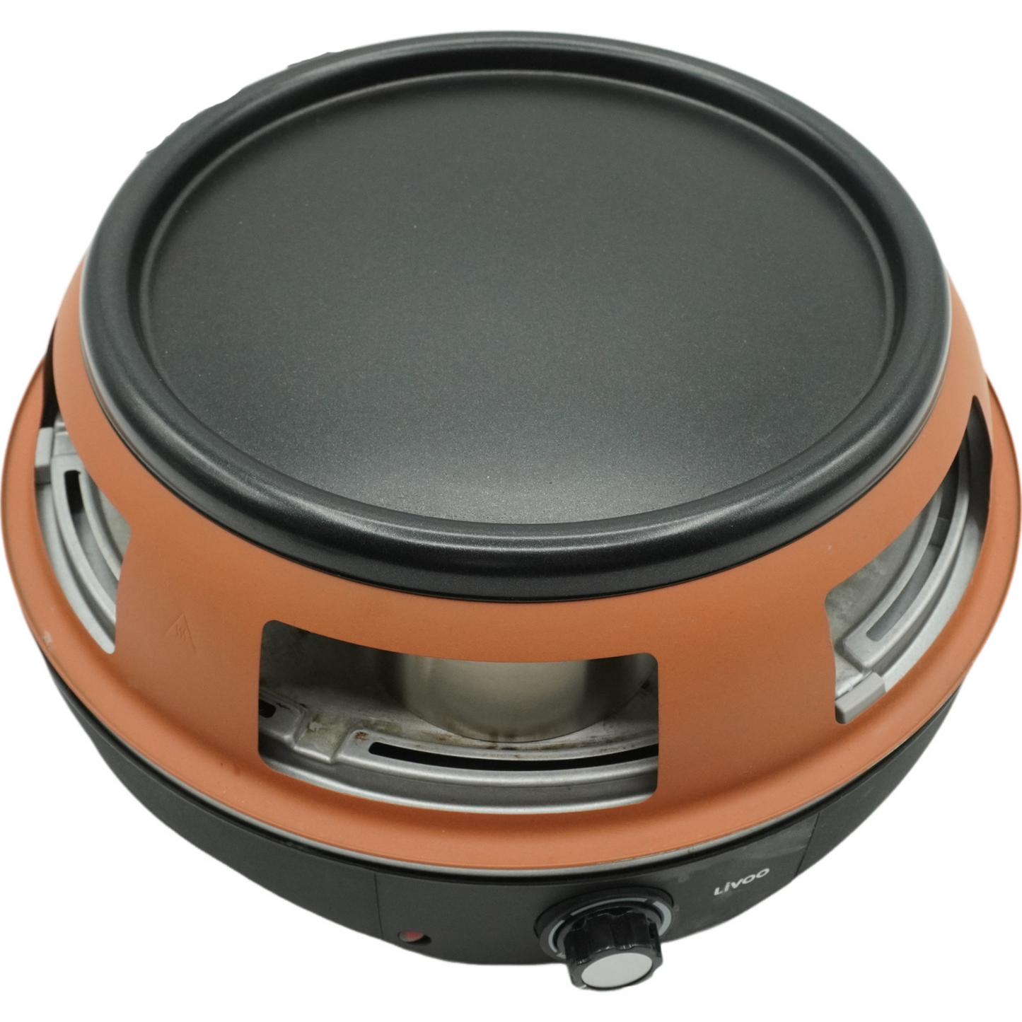 Livoo Mini-Pizzaofen 1200 W braun - DOC304 Raclette Pizzaofen