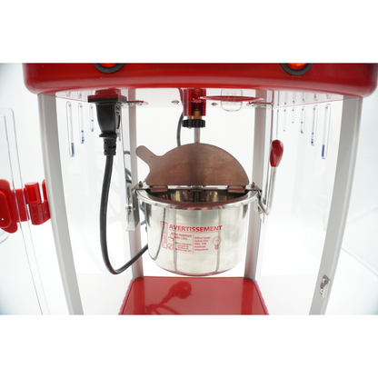 Elite Gourmet EPM-250# Popcornmaschine im klassischen Jahrmarkt-Design zum Hinst