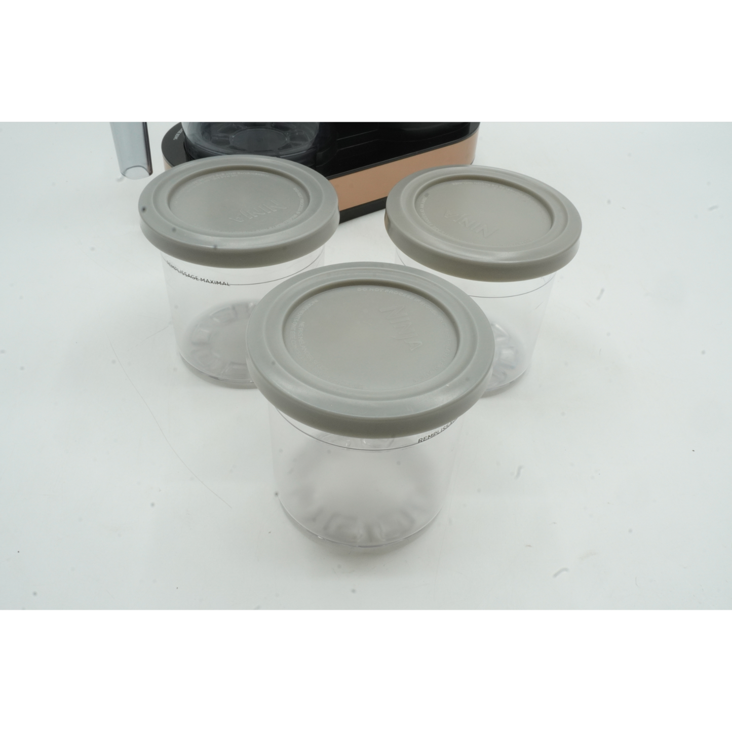 Ninja CREAMi Eismaschine & Frozen Dessert Maker mit 3 Behältern NC300EUCP