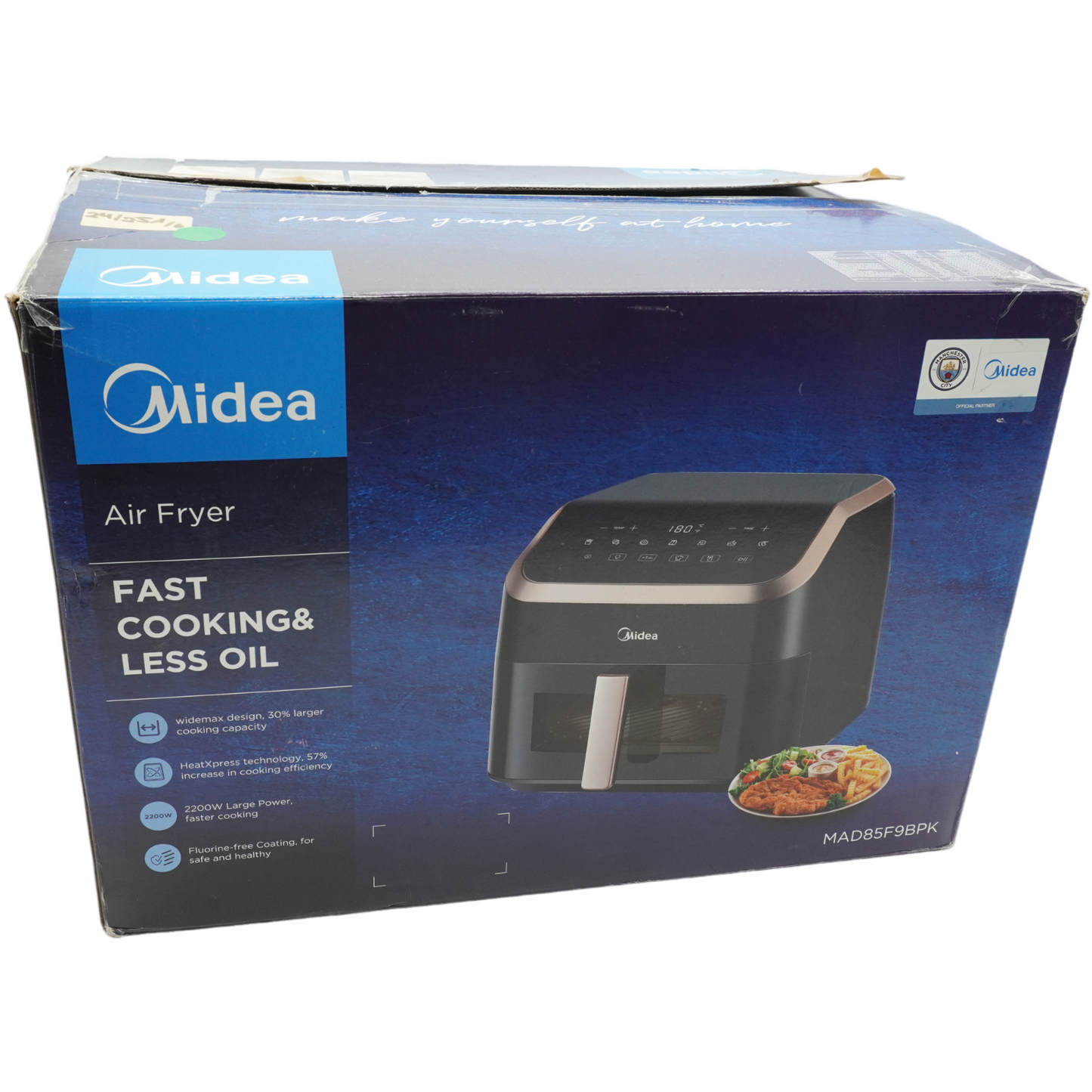 Midea Heißluftfritteuse 8.5L | 2200W Airfryer | 8-in-1 Funktionen | Touchscreen