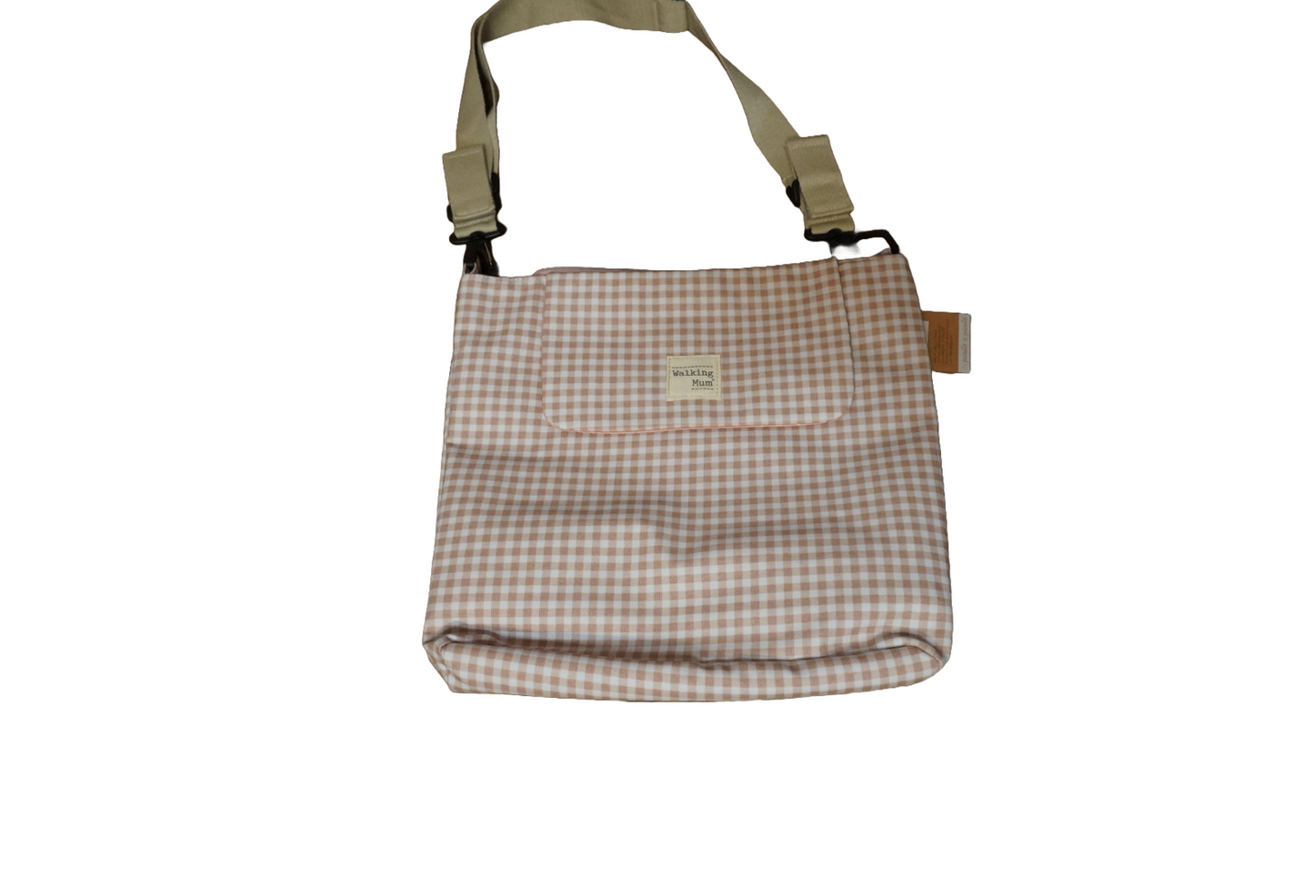 Walking Mum Wickeltasche für Trolley oder Tragetasche, Rosa, 42x36👶🎒🌸